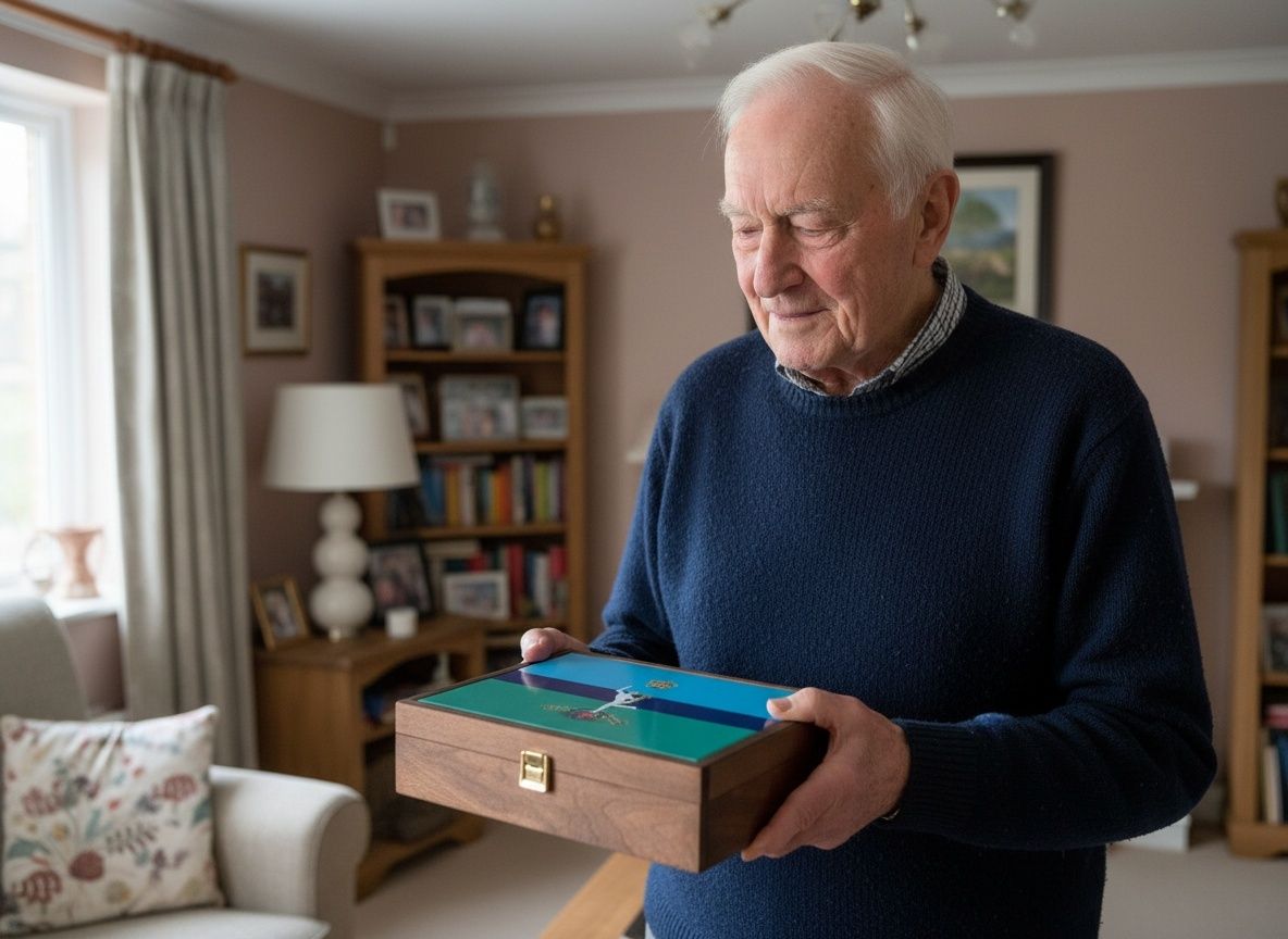 Royal Signals medals box