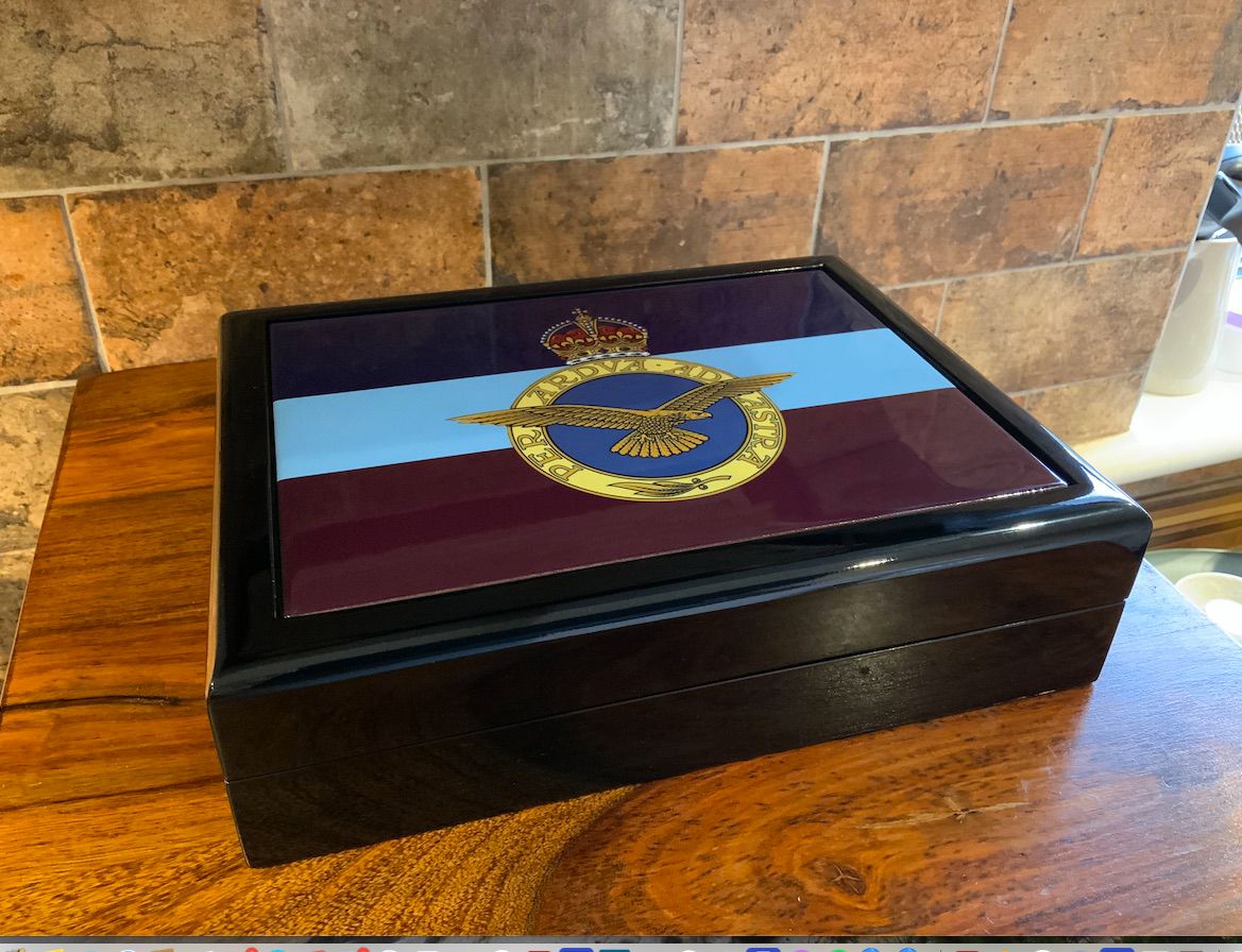 Royal Air Force RAF, Exclusive Medals Box. RAF Gift.
