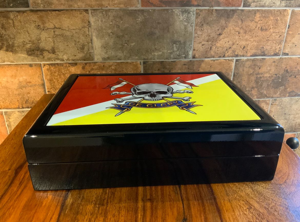 Royal Lancers Exclusive and Stunning Medals Box.