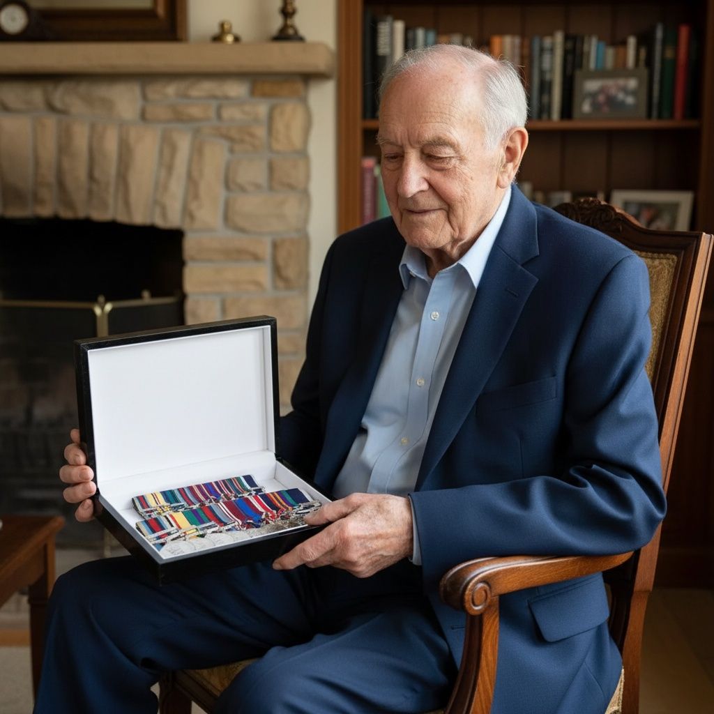 Royal Australian Air Force Exclusive and Stunning Medals Box.