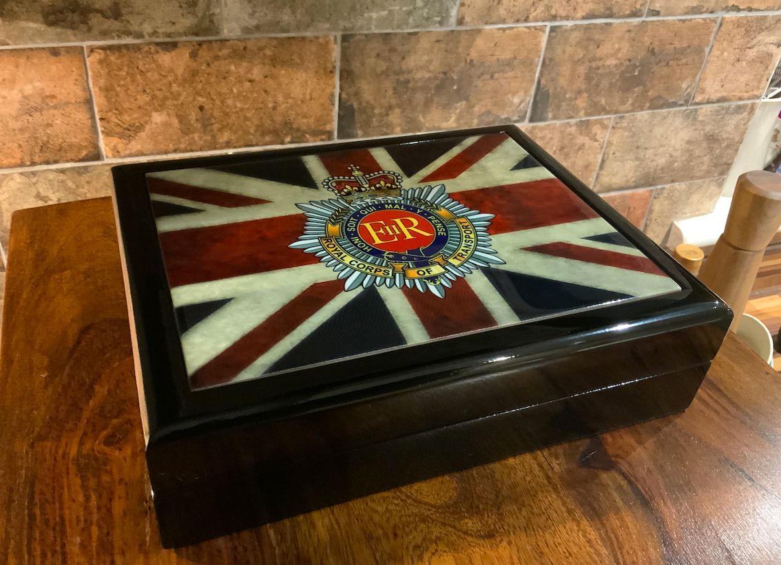 Royal Corps of transport, RCT Exclusive and Stunning Medals Box.