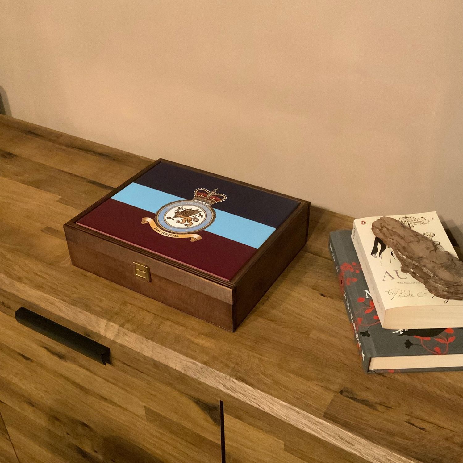 Royal Air Force Police RAF Police, Premium Large Military Medals Box.