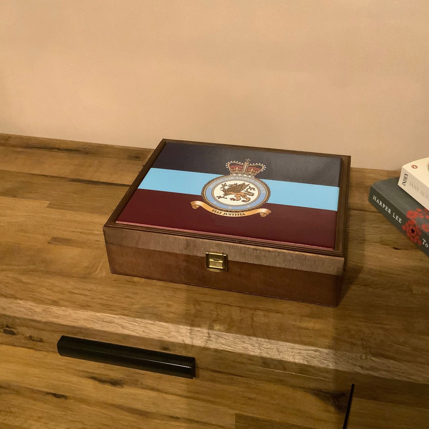 Royal Air Force Police RAF Police, Premium Large Military Medals Box.