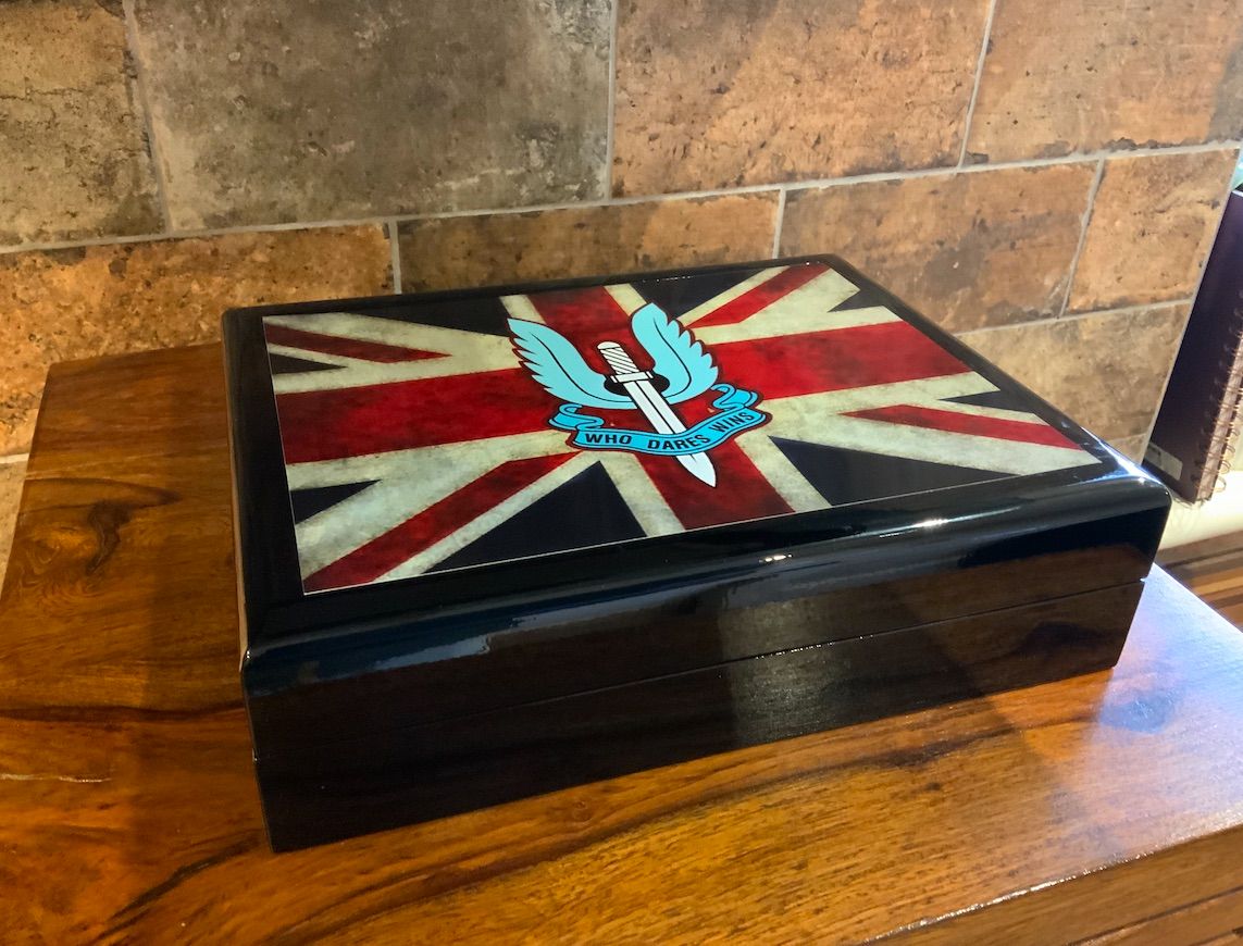 Special Air Service SAS, Premium Medals Box. Makes the perfect Gift!
