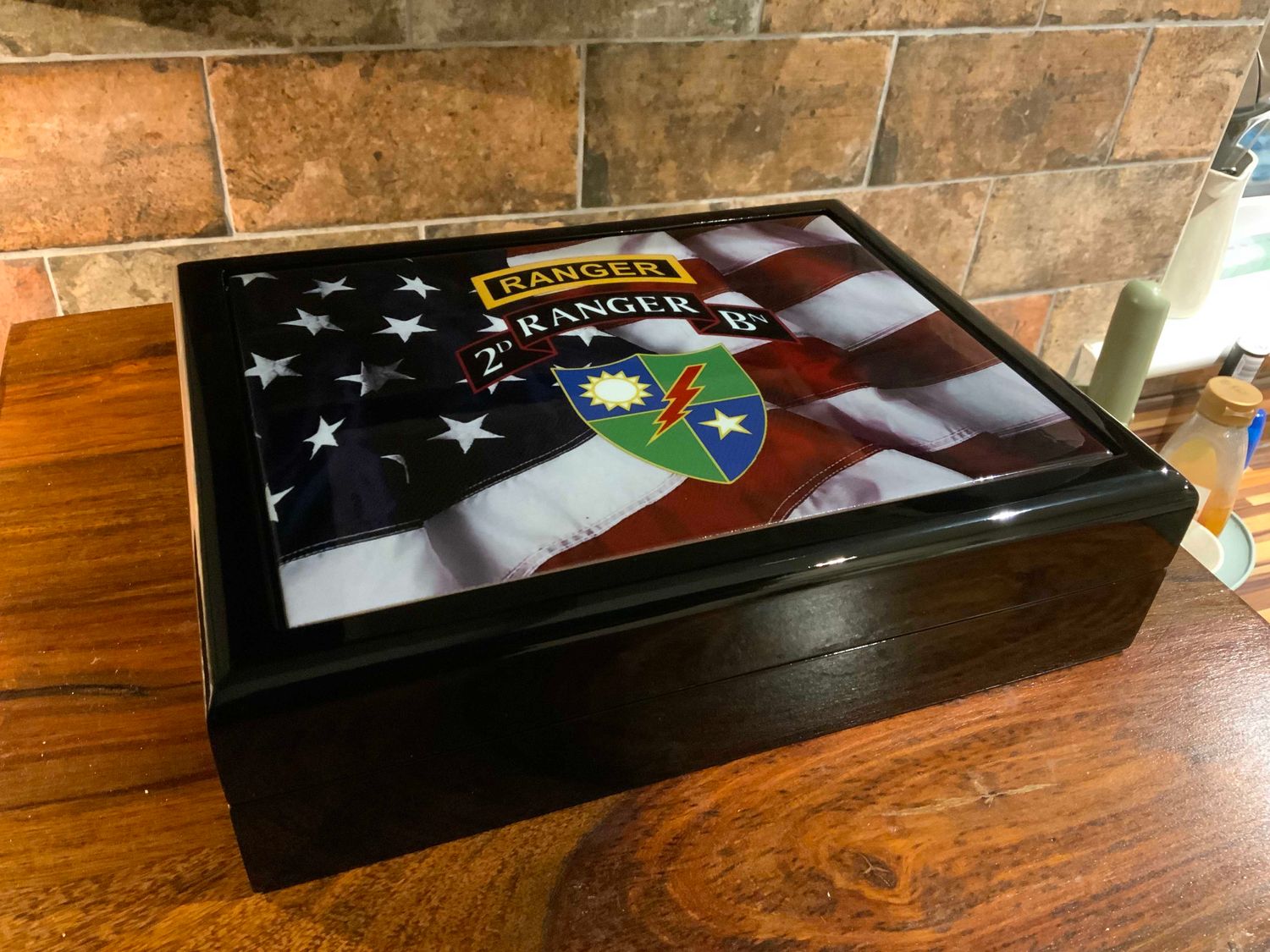 2nd Ranger Battalion Stunning Medals Box.