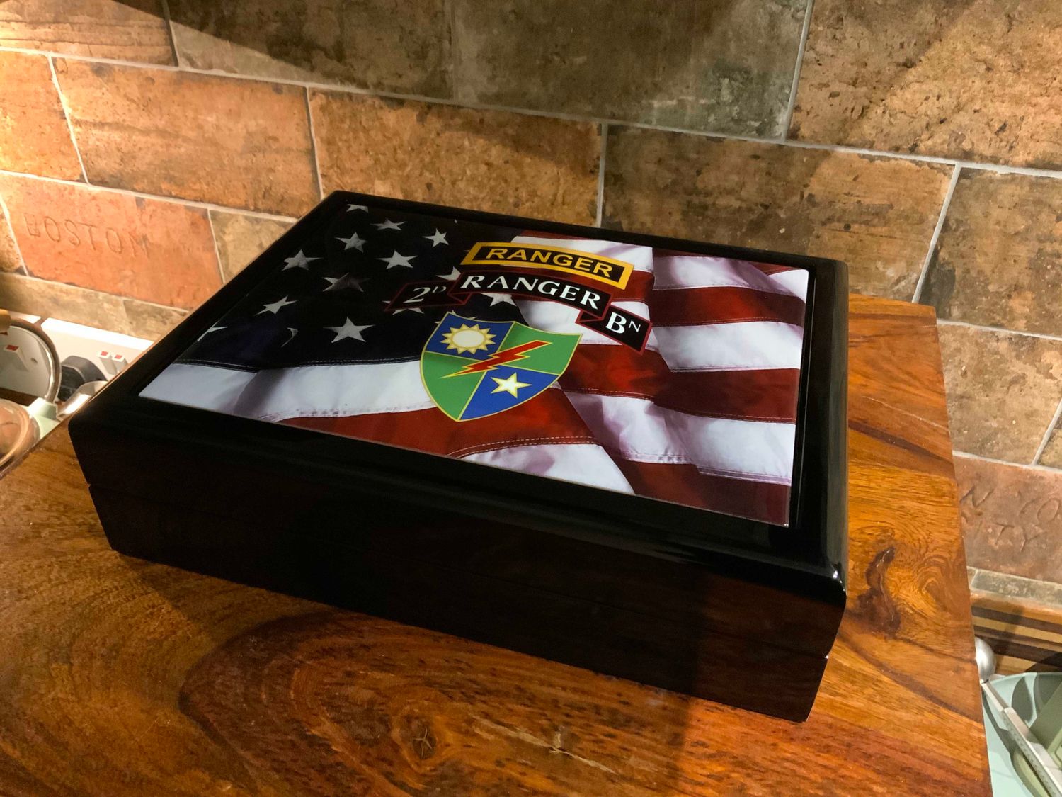 2nd Ranger Battalion Stunning Medals Box.