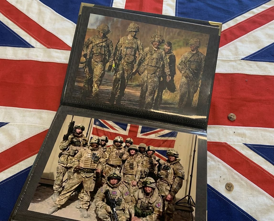Personalised British Armed Forces Photo Album