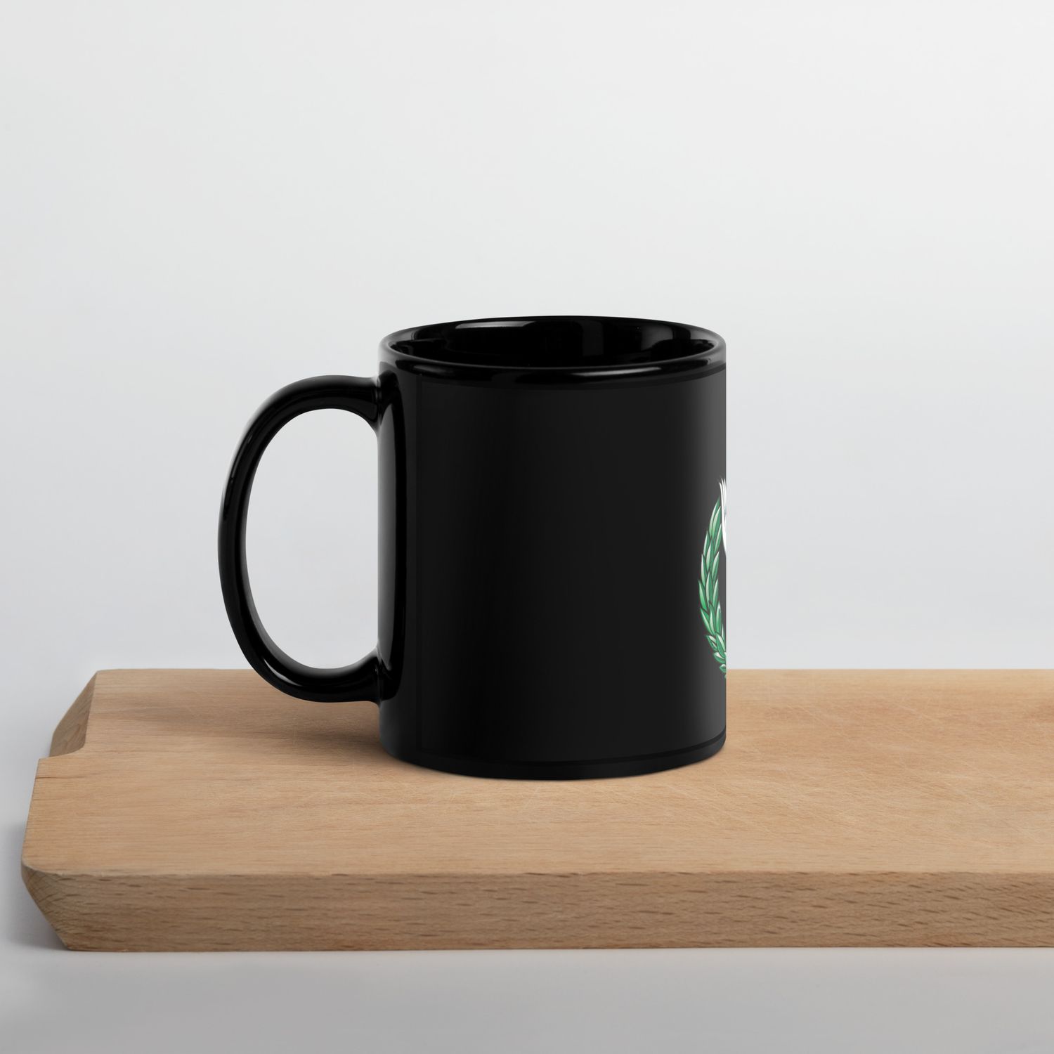 Army Air Corps Black Mug