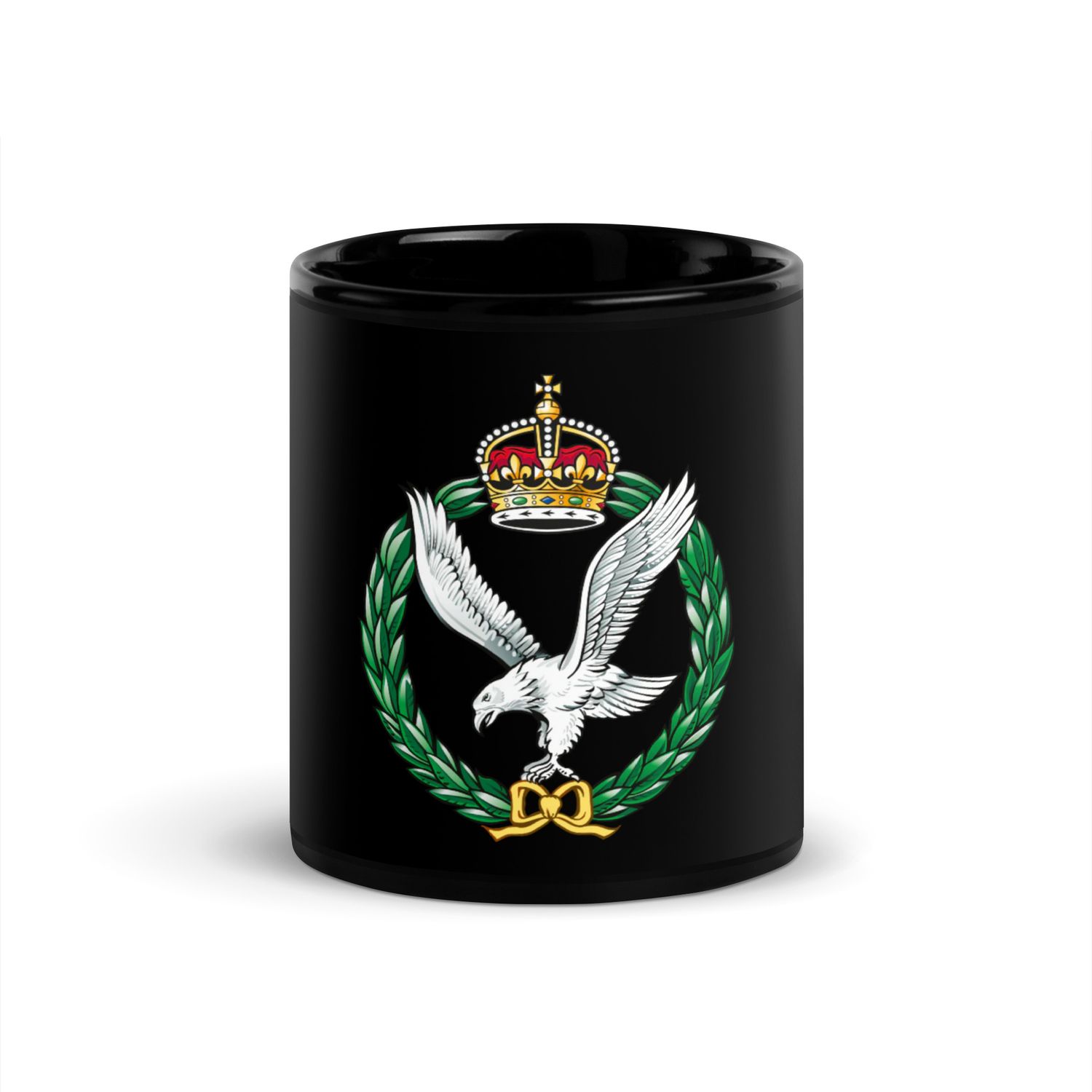 Army Air Corps Black Mug