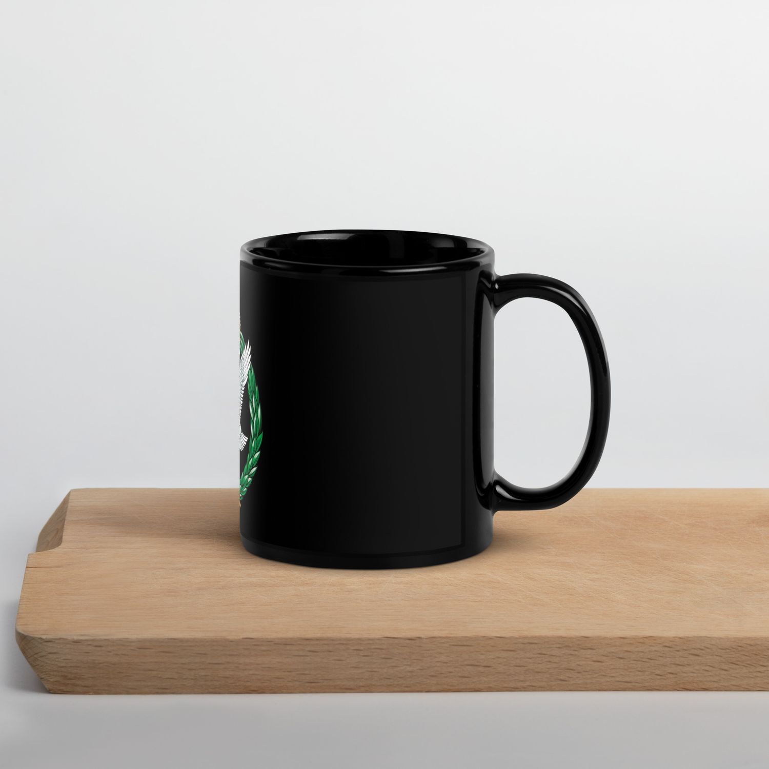 Army Air Corps Black Mug