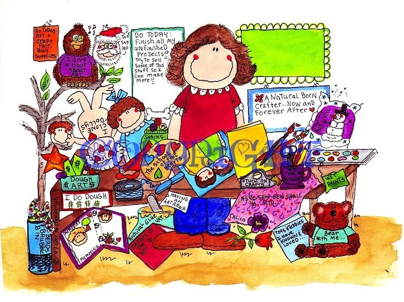Arts & Crafts Cartoon