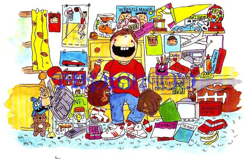 Boys Room Cartoon