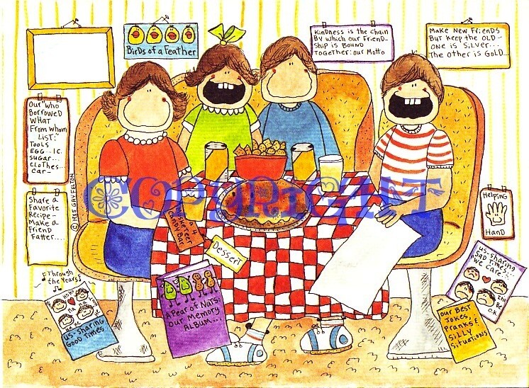 Best Friends Cartoon