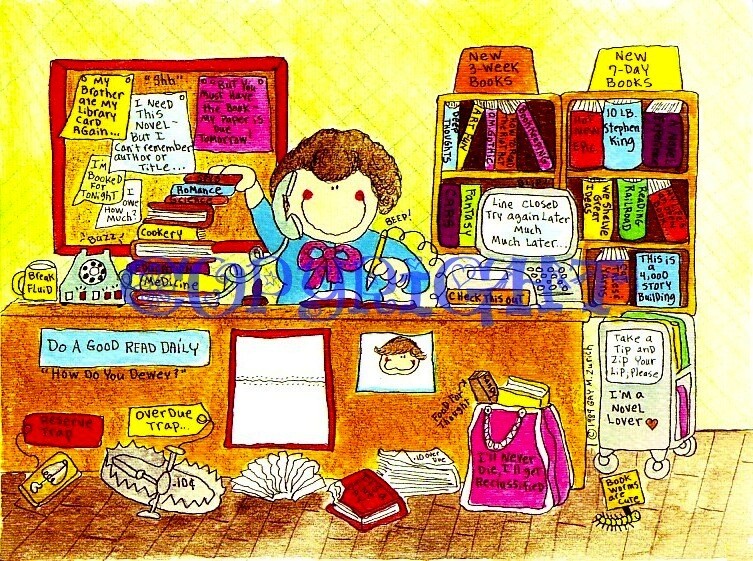 Librarian Cartoon