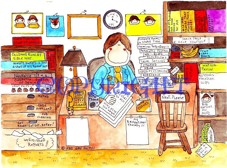 Social Worker Cartoon