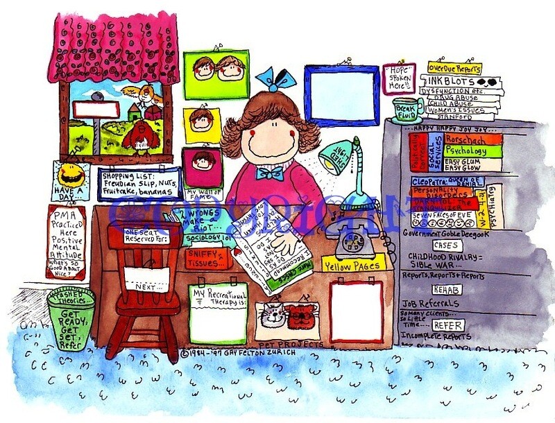 Social Worker Cartoon