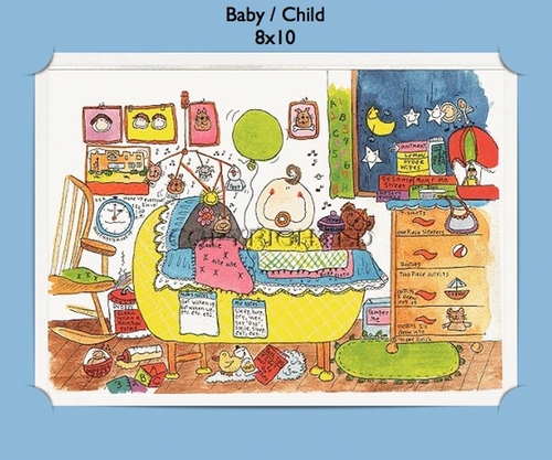 Personalized Baby Cartoon Gift