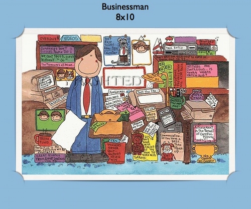 Businessman  - Personalized Cartoon Gift