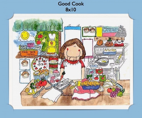 Good Cook - Personalized Cartoon Gift