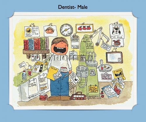 Dentist - Personalized Cartoon Gift