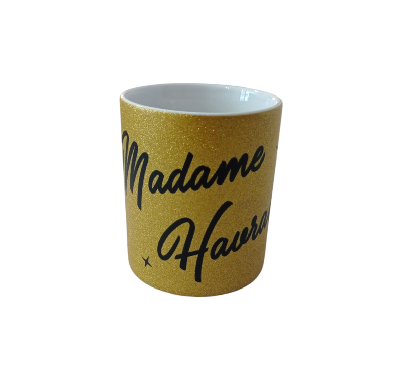 Mug Glitter Madame Havraise