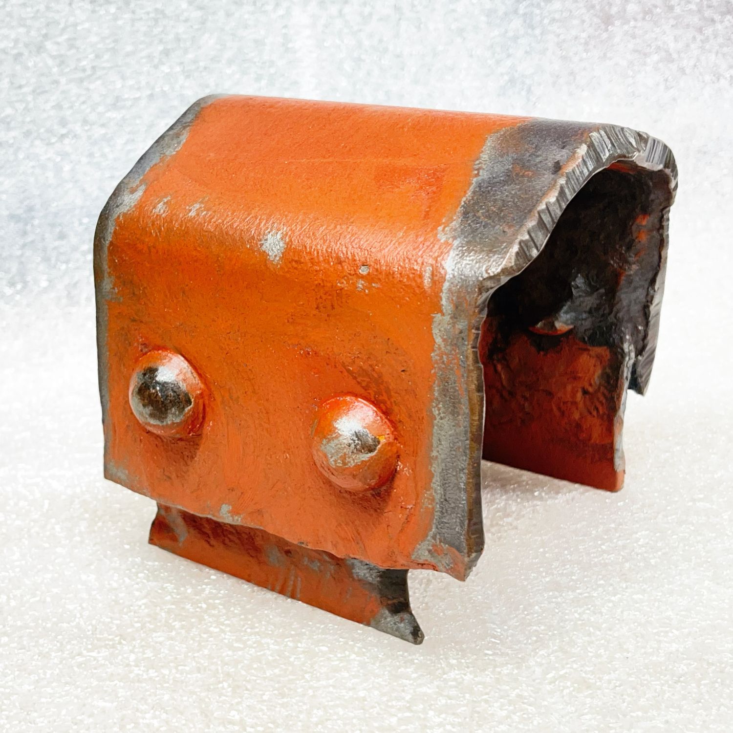 Rail Cap with Rivets Bookend