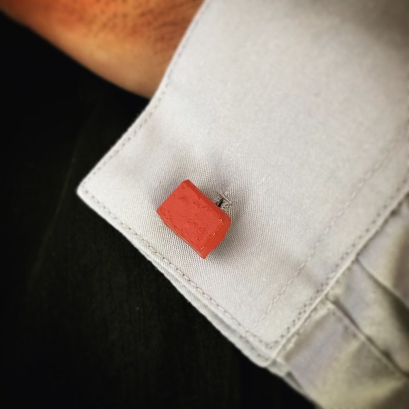Golden Gate Bridge Steel Cufflinks