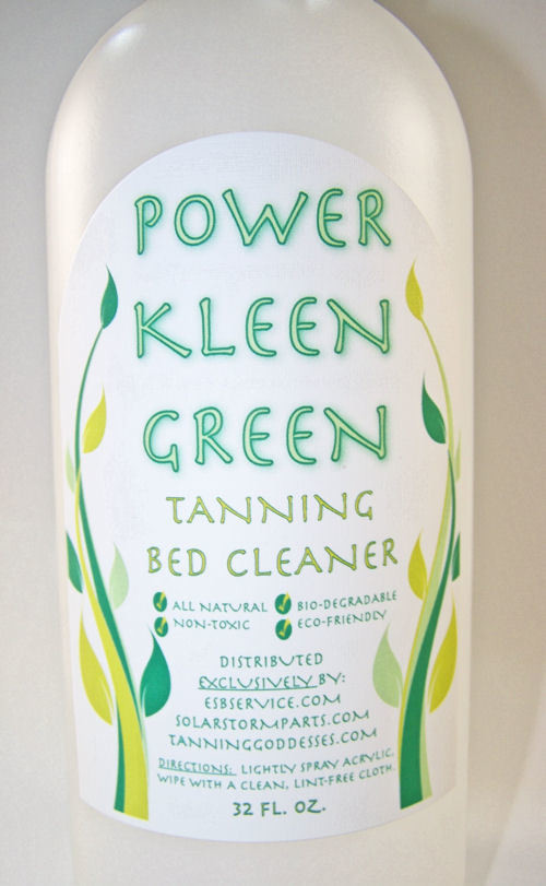 32 oz Power Kleen Green Acrylic Cleaner Plastic Cleaner
