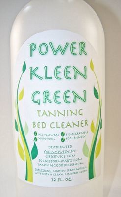 32 oz Power Kleen Green Acrylic Cleaner Plastic Cleaner