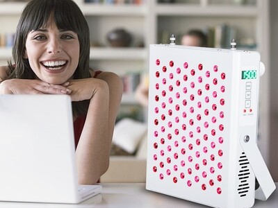 RD300 Red Light Therapy Panel 660nm LED Table Top Infrared 850nm