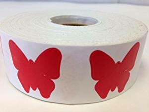 1000 Roll Butterfly Tanning Body Stickers Tan Stencils
