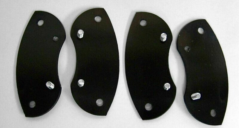 ESB Booth Arms, Hinge set Galaxy Booth Oasis Booth Mercola