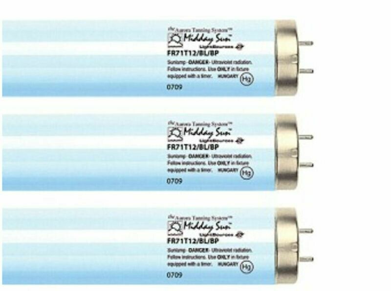 2 Midday Sun Lamps 100 Watt BiPin Reflector Replaces ESB 532000 533000