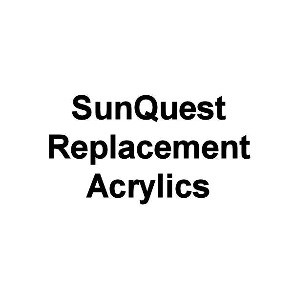 SunQuest Tanning Bed Acrylic Replacement Lamp Shield