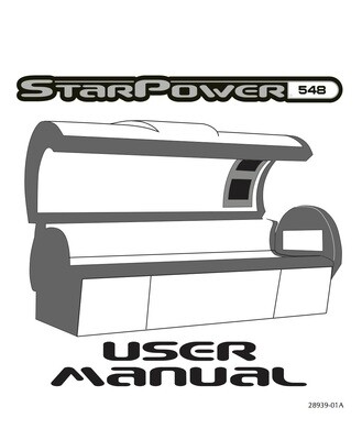 Owner&#39;s Manual Star Power 548 User&#39;s Manual PRINTED