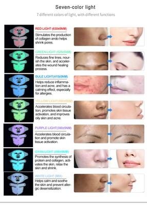 E49 Silicone Face Mask Light Therapy Mask