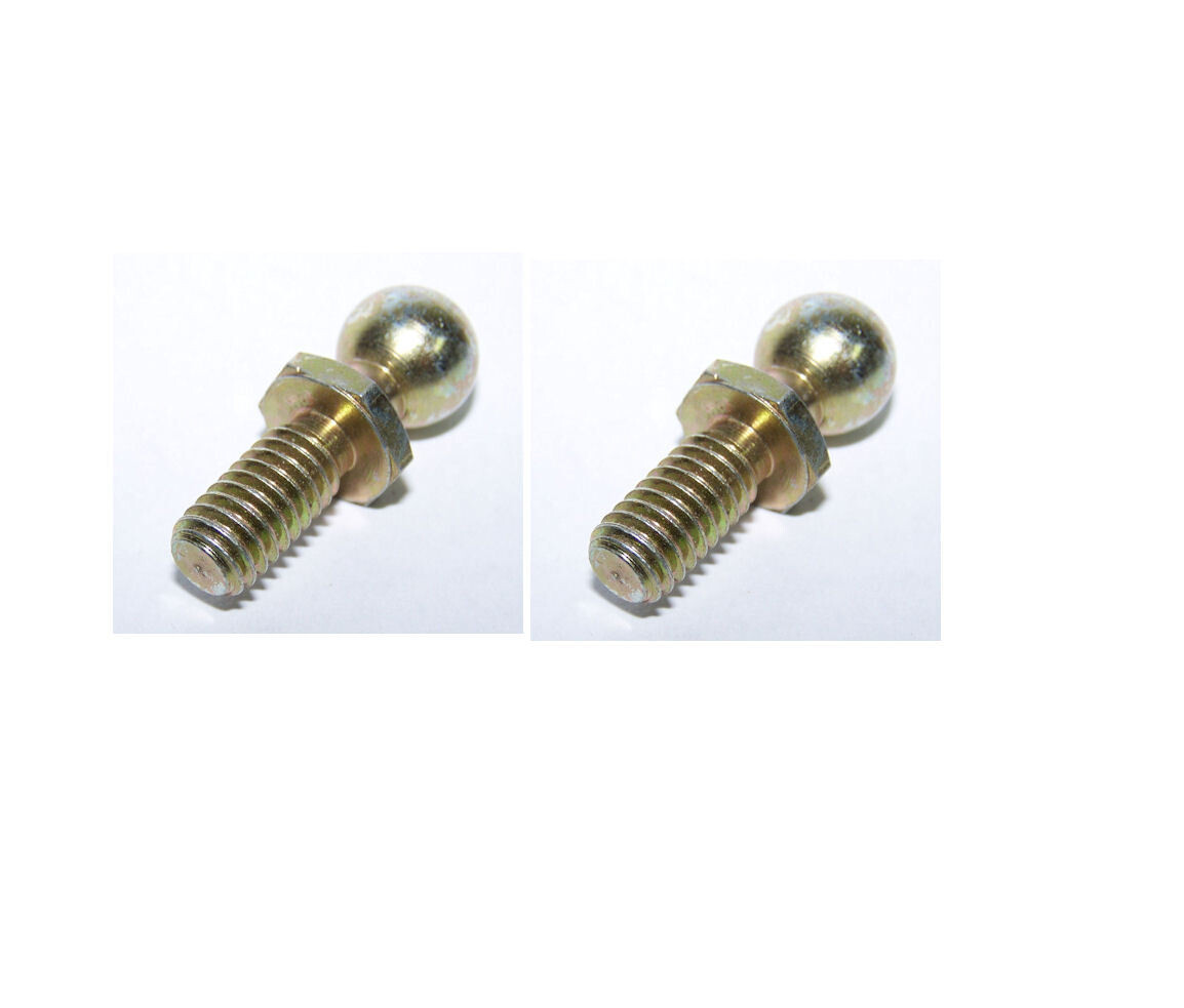 2 Pack 13MM Ball Stud Ball End 5/16  Thread 1/2 Long