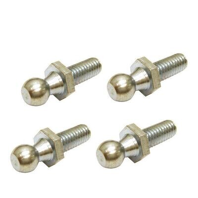 4 Ball End Shock Ball Stud Fits ESB Tanning Beds 10MM