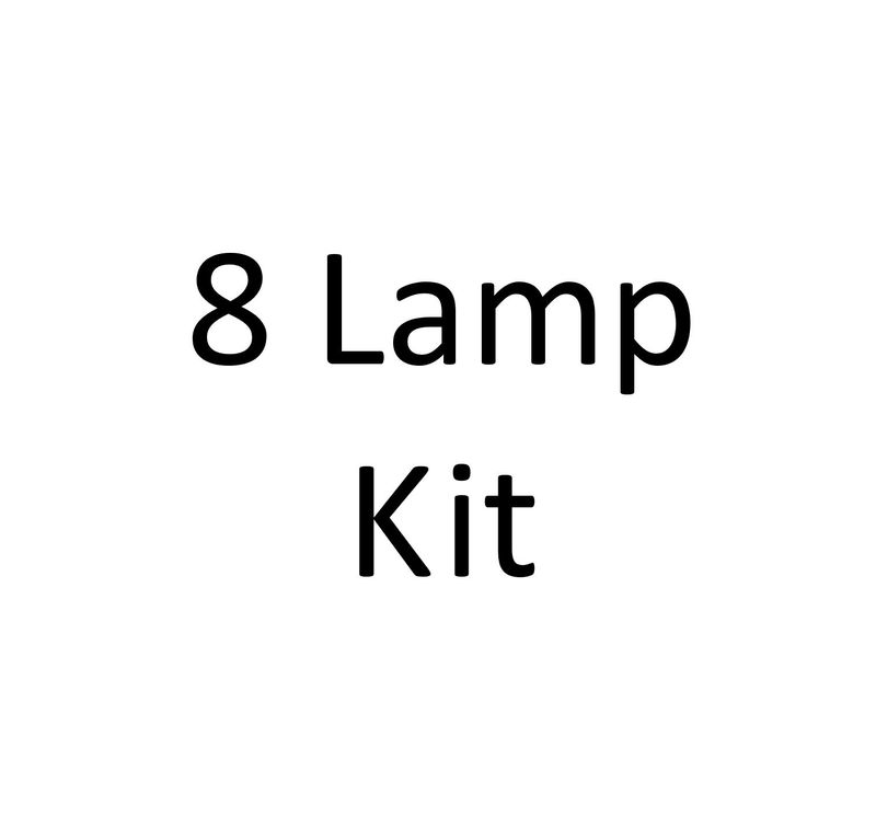 8 Super Sun Deep Tan Select Tanning Bronzing Lamp Bulbs