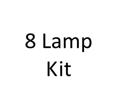 8 Super Sun Deep Tan Select Tanning Bronzing Lamp Bulbs