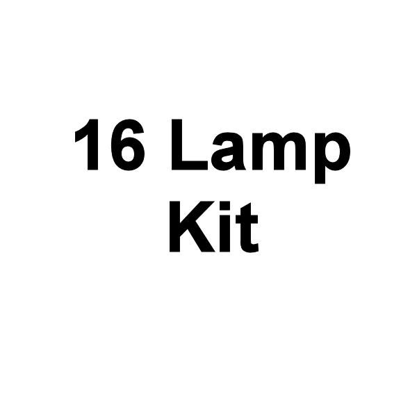 16 Super Sun Deep Tan Select Tanning Bronzing Lamp Bulbs