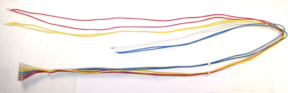 ESB 10 Pin Ballast 4 Color Wire Harness (8 Conductor)