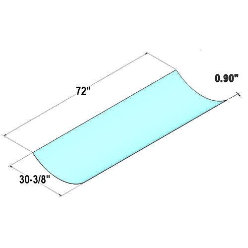 Canopy Acrylic ESB Beds TOP Acrylic Lamp Shield