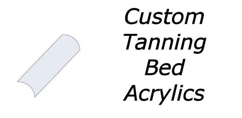 Custom Tanning Bed Acrylics Lamp Shields