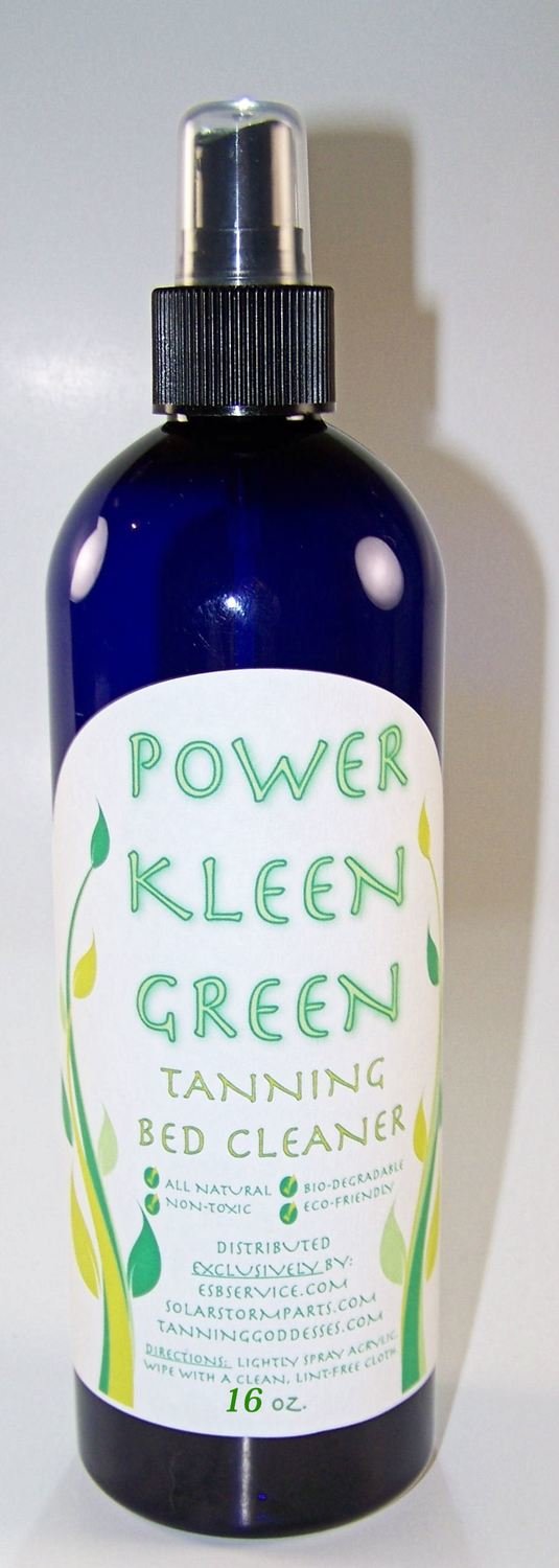 16 oz Power Kleen Green Tanning Bed Acrylic Cleaner