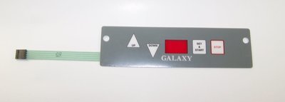 Timer Overlay Galaxy Control Panel with Ribbon Cable Touchpad
