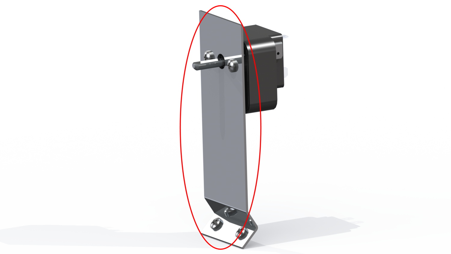 Bracket, Mechanical Timer ESB Tanning Bed