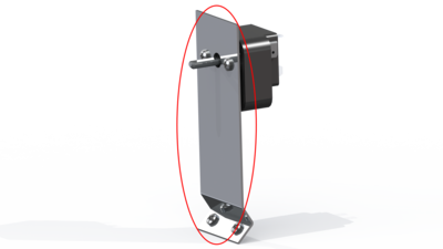 Bracket, Mechanical Timer ESB Tanning Bed