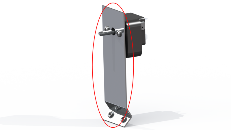 Bracket, Mechanical Timer ESB Tanning Bed