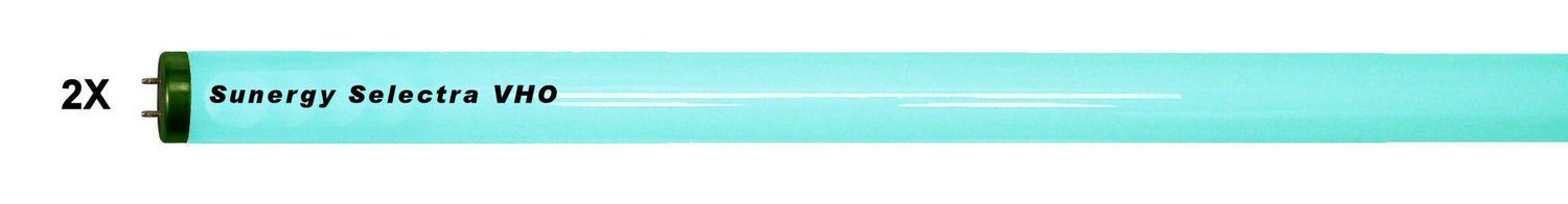 2 Pack Sunergy Selectra VHO Lamp Bulb-10 min.